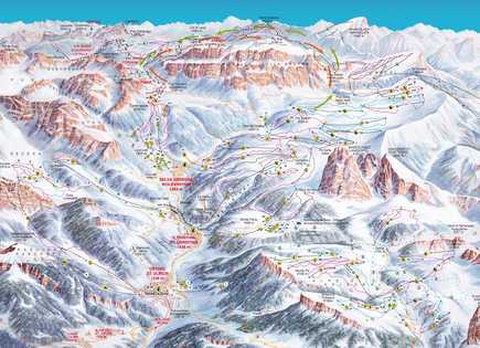 Cartina impianti e piste