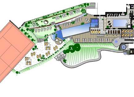 Hotel Albion mit vielfältiger Saunalandschaft